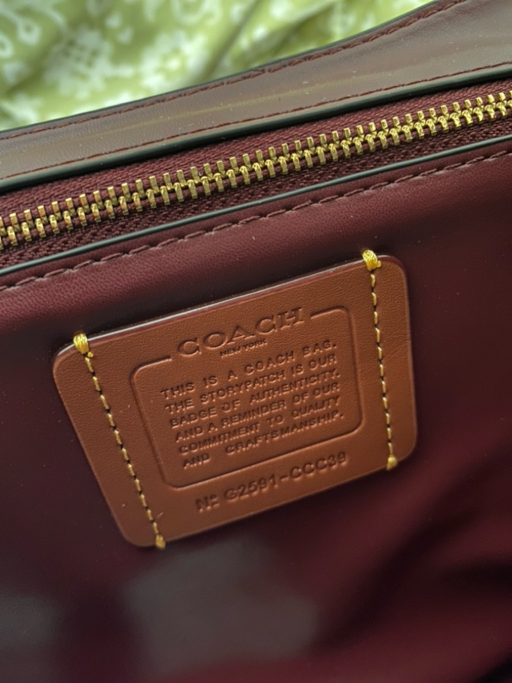 Coach Slouchy Rogue Top Handle Bag - Picture 6 of 7